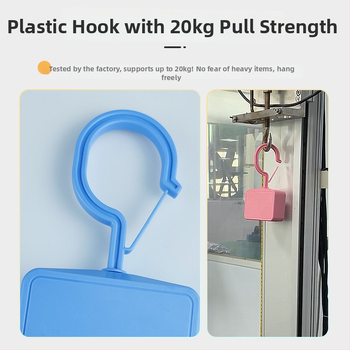 Κρεμάστρα ρούχων με σύστημα ώθησης-τράβηγμα, μονή ράγα, επεκτειόμενη, μοντέλο S001, πλαστικό, 140 g