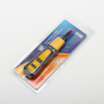 914S Εργαλείο διάτρησης δικτυακών καλωδίων – Πολυλειτουργικά τσιμπίδια με επίπεδη στόμια, αποκοπή μόνωσης, βάρος 175,8 g