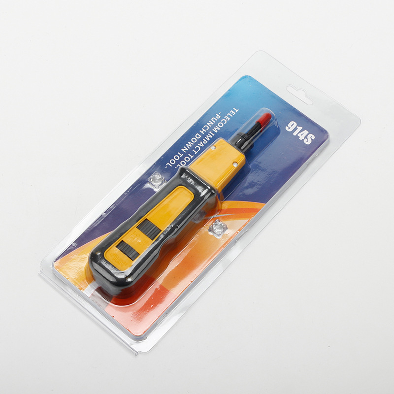 914S Εργαλείο διάτρησης δικτυακών καλωδίων – Πολυλειτουργικά τσιμπίδια με επίπεδη στόμια, αποκοπή μόνωσης, βάρος 175,8 g