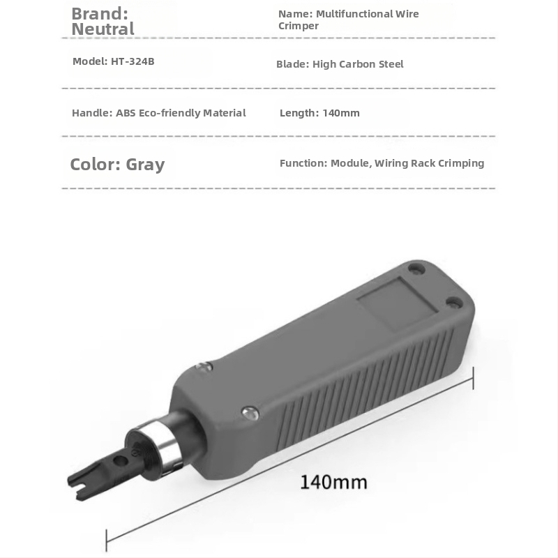 Uvijač za telefonske kablove, GY, 45# čelik, 0,5 kg