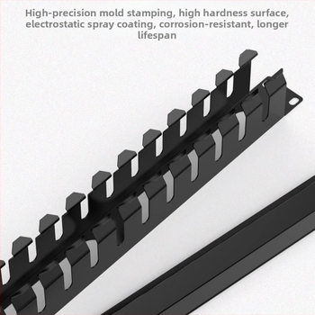 Kabeļu pārvaldības skapis ar 12/24 ostām, izturīgs pret koroziju, lielas ietilpības, piemērots telefona un tīkla kabeliem