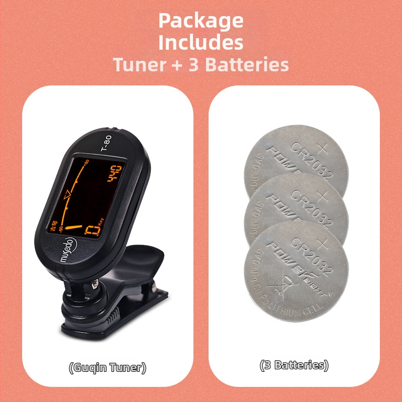 T80 Guqin tonētājs — profesionāls, precīzs un jutīgs