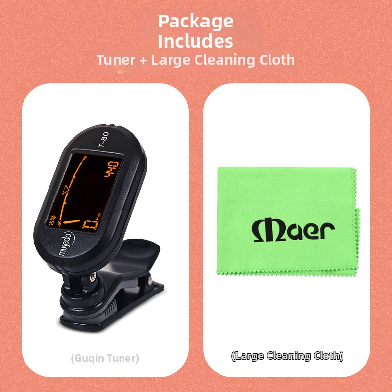 T80 Guqin tonētājs — profesionāls, precīzs un jutīgs