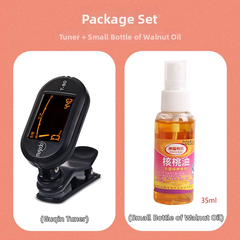 T80 Guqin tonētājs — profesionāls, precīzs un jutīgs