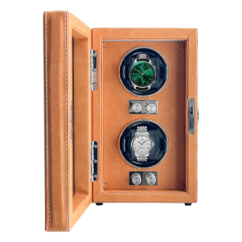 Mechanikus órák hajtóberendezése otthoni használatra, önműködő rotatorral és forgó tároló dobozzal