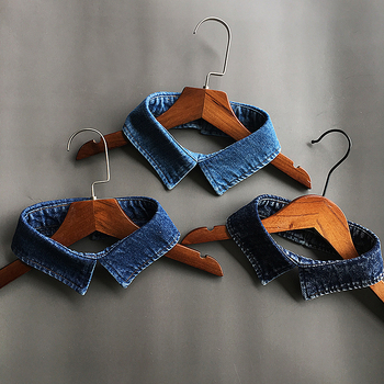 Pulover din bumbac cu guler decorativ fals - Stil coreean, model solid, căptușeală din bumbac, Iarnă 2025