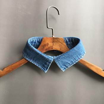 Pulover din bumbac cu guler decorativ fals - Stil coreean, model solid, căptușeală din bumbac, Iarnă 2025