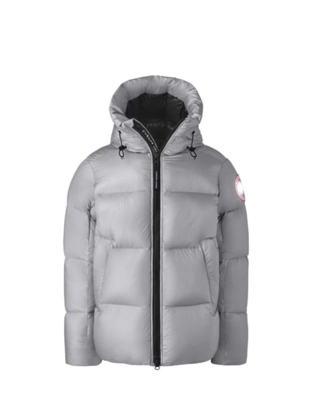 Uniszex Goose Down Parka 2252MB, Fényes Puffos Télikabát Kapucnival, Fehér Goose Down 76–80% Tartalom, Vízálló és Szélálló, Meghosszabbított Hossz