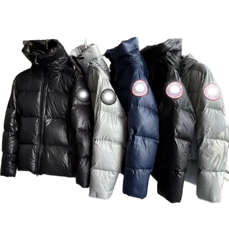 Uniszex Goose Down Parka 2252MB, Fényes Puffos Télikabát Kapucnival, Fehér Goose Down 76–80% Tartalom, Vízálló és Szélálló, Meghosszabbított Hossz