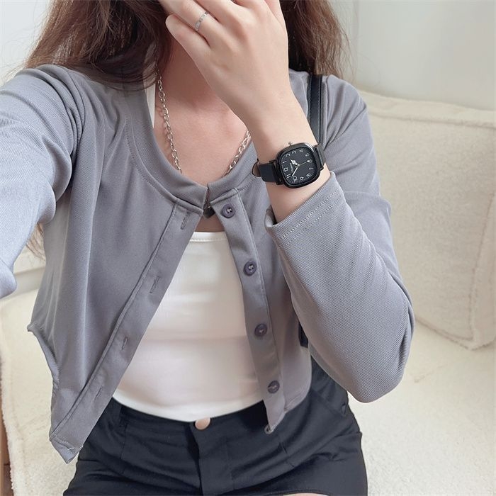 Sat Jednorožac za učenike (SY04), Elektronički mehanizam Seagull, Kvadratni brojčanik 32 mm, Kućište od legure, Vodootpornost 10 m
