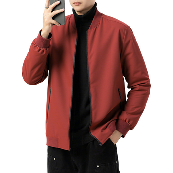 Férfi dzseki álló gallérral, cipzáras kivitel, légáteresztő, karcsú szabás, ősz 2024