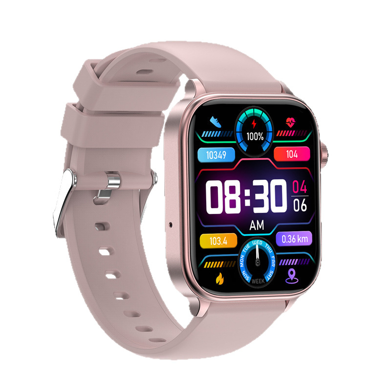 ET570 pametni sat s ECG, mjerenjem zasićenja krvi kisikom, otkucaja srca i krvnog tlaka, AMOLED zaslon