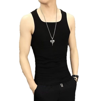 Ujj nélküli póló, koreai stílus (vékony, poliészter szál, nyár)