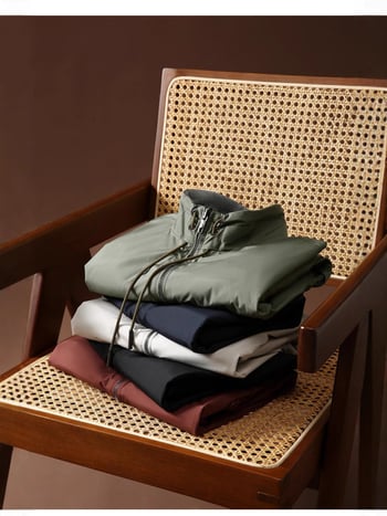 Férfi flízes béléses mellény, álló gallérral, cipzárral, több zsebbel, vastag anyaggal