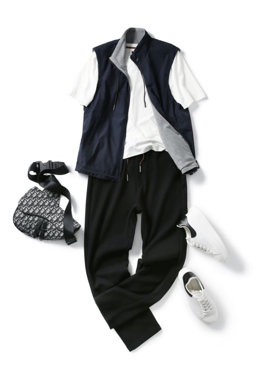 Férfi flízes béléses mellény, álló gallérral, cipzárral, több zsebbel, vastag anyaggal