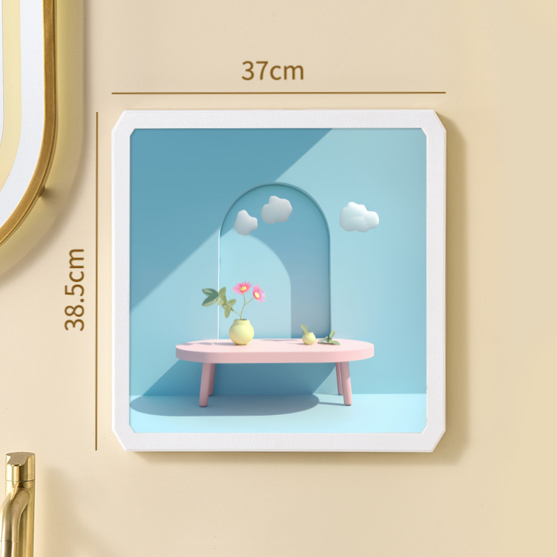 Sienā uzstādāms saliekamā ABS plastmasas mantu uzglabāšanas kārba — putekļu izturīga un ūdensizturīga, bez urbšanas