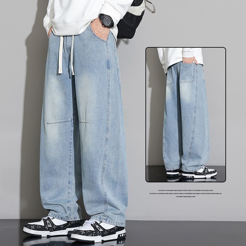 Farmernadrág egyenes szabású, chenille anyagból, középmagas derekú, téli szezonra