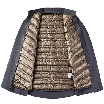 Vyrinis marškinys su grafeno izoliacija ir nuimamą pūkų įdėklą žiemai