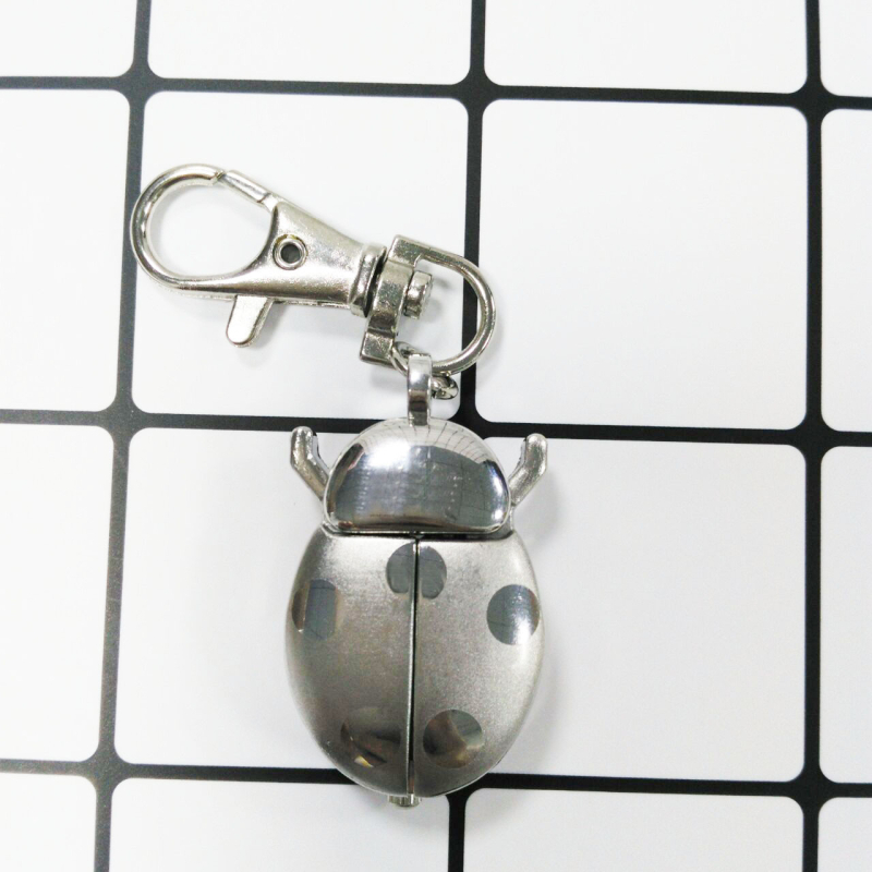 Retro džepni sat s motivom insekta – unisex kvarcni mehanizam SL39, 24-satni indikator, vodootporan