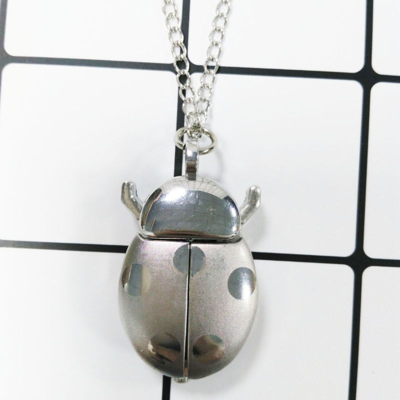Retro džepni sat s motivom insekta – unisex kvarcni mehanizam SL39, 24-satni indikator, vodootporan