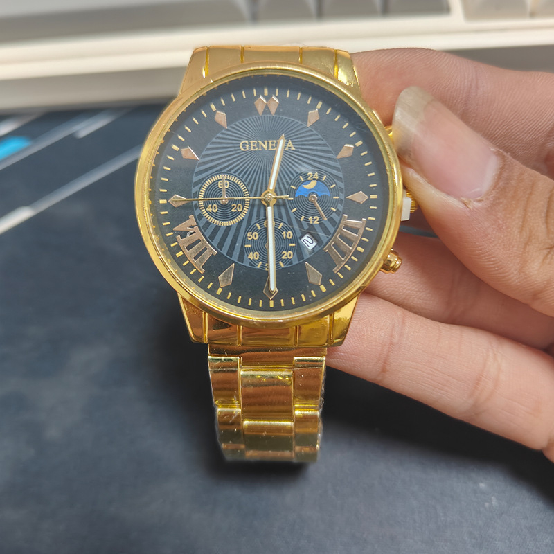 Muški džepni sat s retro sklopnim poklopcem, velikim brojčanikom 42 mm, kalendar, svjetleći elementi