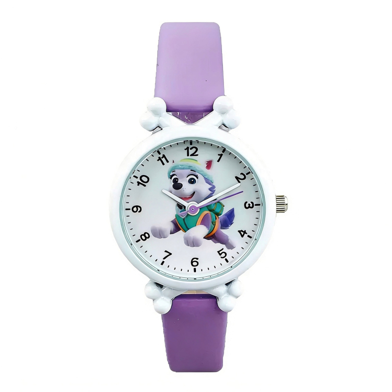 Dječji sat Paw Patrol s PU remenom, kvarcni mehanizam, 10m vodootpornost, metalno kućište