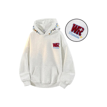 Hoodie u američkom stilu, s velikim slovima izvezenim natpisom, za žene, jesen-zima, širok kroj