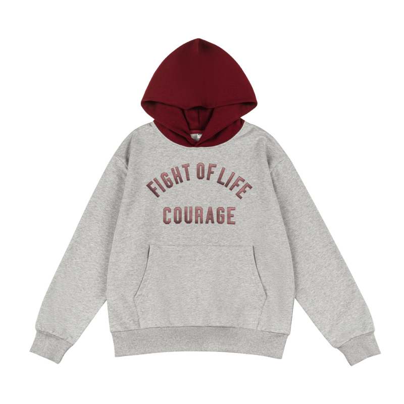 Ženski debeli hoodie s kapuljom, color-block dizajn, opuštena silueta, pamuk-fleece za jesen-zimu