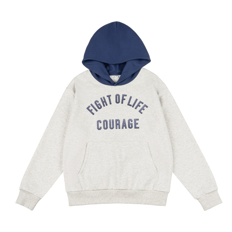 Ženski debeli hoodie s kapuljom, color-block dizajn, opuštena silueta, pamuk-fleece za jesen-zimu