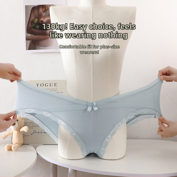 Sieviešu apakšveļa ar plus izmēru – zems viduklis, elpojošs adīts Modal (viskoze) audums, cirkšņa odere no regenerētās celulozes, vēdera atbalsts