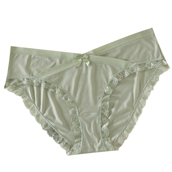 Sieviešu apakšveļa ar plus izmēru – zems viduklis, elpojošs adīts Modal (viskoze) audums, cirkšņa odere no regenerētās celulozes, vēdera atbalsts