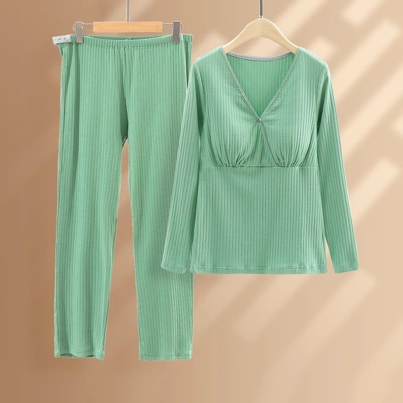 Kopments ar biksēm un garām piedurknēm – kokvilna, 95% kokvilna, japāņu un korejiešu atpūtas stils