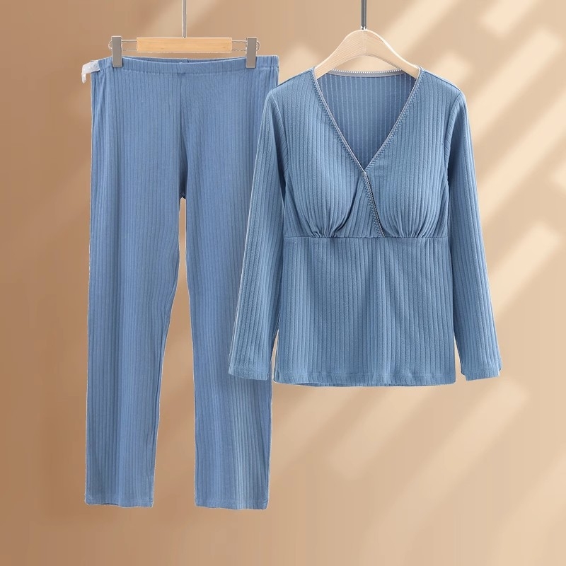 Kopments ar biksēm un garām piedurknēm – kokvilna, 95% kokvilna, japāņu un korejiešu atpūtas stils