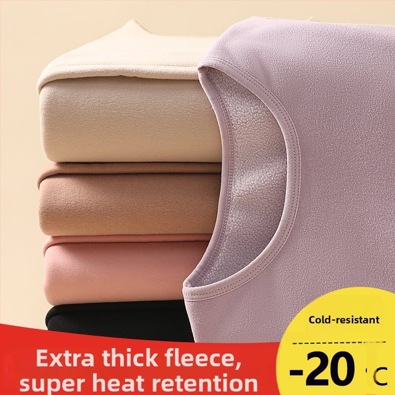 Pantaloni de maternitate cu căptușeală polar, groși, talie înaltă, croială lejeră, pentru toamnă-iarnă