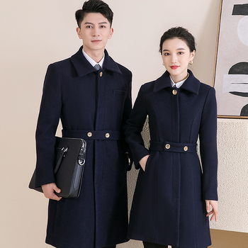 Γυναικείο tweed παλτό μεσαίου μήκους, μακριά μανίκια, μονόμπροστο κούμπωμα, με ζώνη, εξωτερικό ύφασμα 80% πολυεστέρας / 20% βαμβάκι, επένδυση 100% βαμβάκι