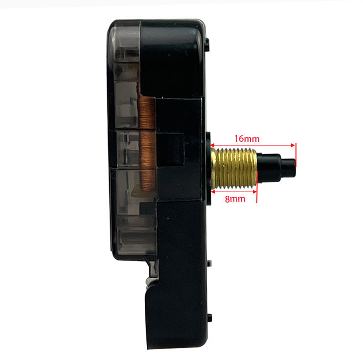 Механизм за стенен часовник 12888, кварцов механизъм, пластмасов корпус, марка Uranus, модерен минималистичен стил