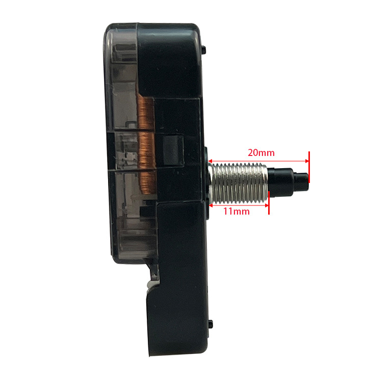 Механизм за стенен часовник 12888, кварцов механизъм, пластмасов корпус, марка Uranus, модерен минималистичен стил