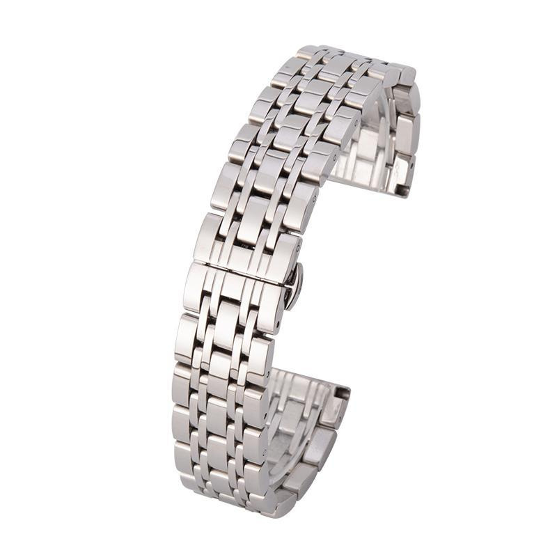 Remen za sat od nehrđajućeg čelika s kopčom leptir, Seven-Bead Starry Sky stil
