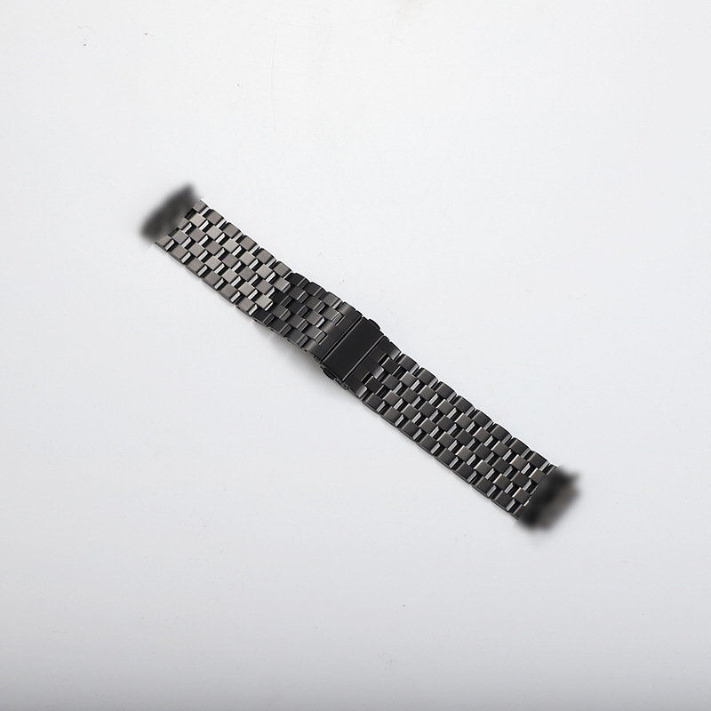 Ατσάλινο λουρί πέντε συνδέσμων Tank για Samsung Galaxy Watch, συμβατό με Huawei GT Smartwatch, καθολικό μεταλλικό λουρί