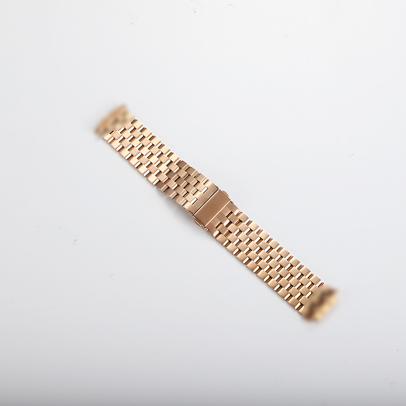 Ατσάλινο λουρί πέντε συνδέσμων Tank για Samsung Galaxy Watch, συμβατό με Huawei GT Smartwatch, καθολικό μεταλλικό λουρί