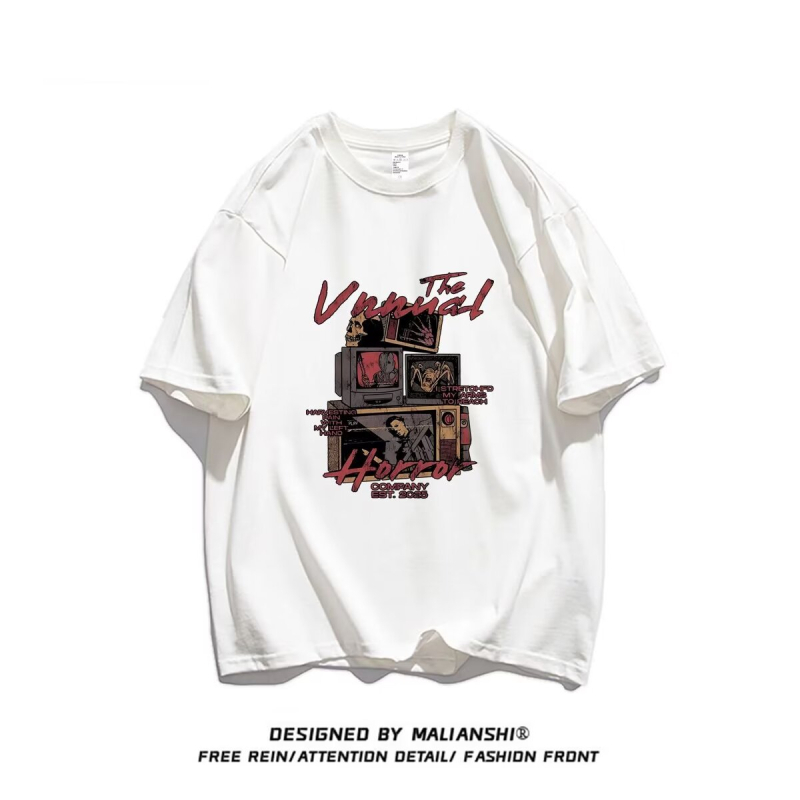 Vīriešu īsām piedurknēm T-krekls ar apaļu kakla līniju, brīvs piegriezums, pilsētas teksta apdruka, antibakteriāla apdare