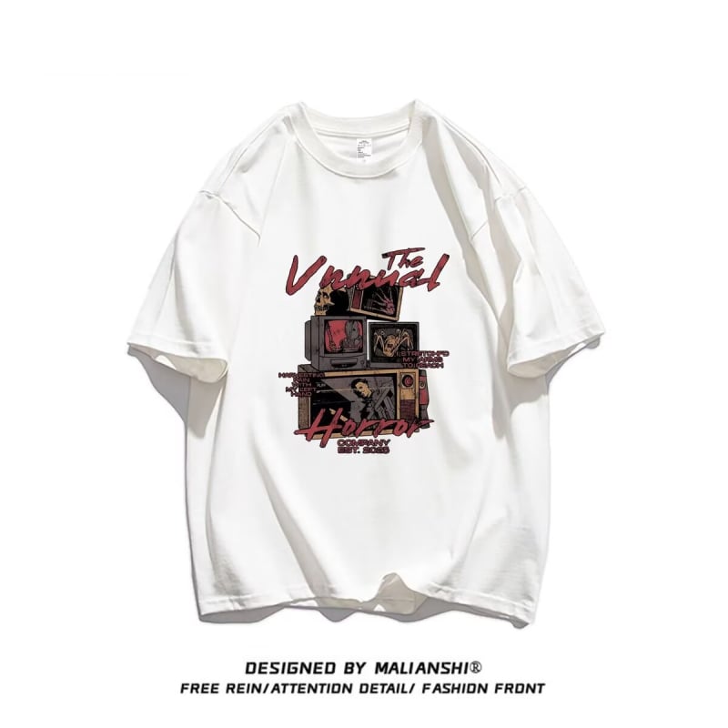 Vīriešu īsām piedurknēm T-krekls ar apaļu kakla līniju, brīvs piegriezums, pilsētas teksta apdruka, antibakteriāla apdare