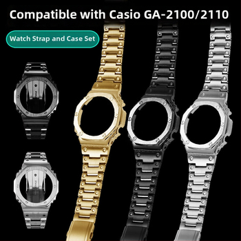 Oceľové puzdro doplnky pre úpravu náramku Casio GA-2100/2110