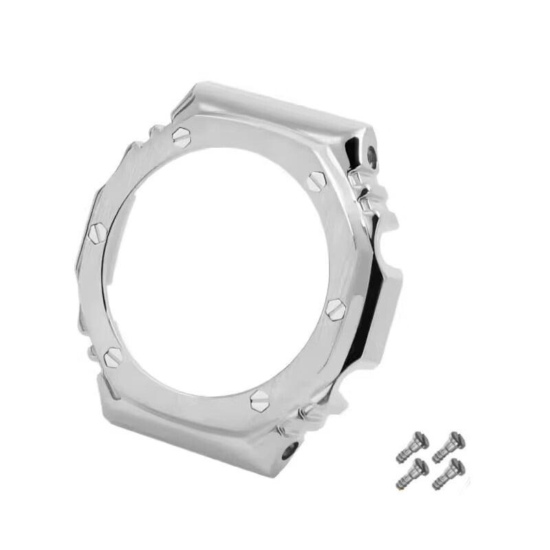 Хендри – ремешък за часовник от неръждаема стомана и аксесоар за метален корпус GA-2100/GA-2110 (JCO-G78 Strap/GA2100 Case)