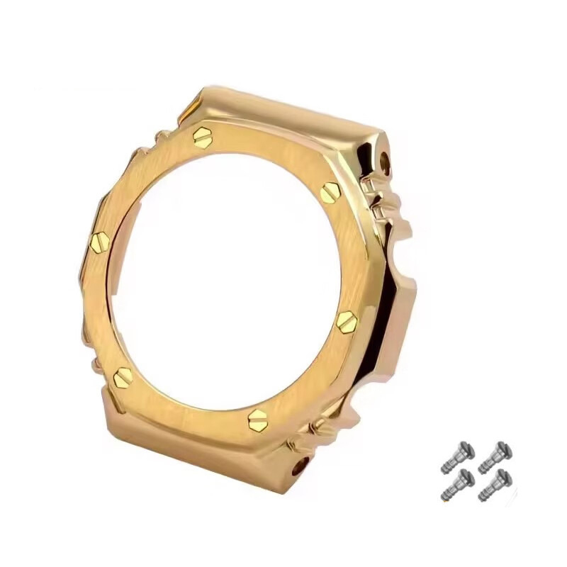 Хендри – ремешък за часовник от неръждаема стомана и аксесоар за метален корпус GA-2100/GA-2110 (JCO-G78 Strap/GA2100 Case)