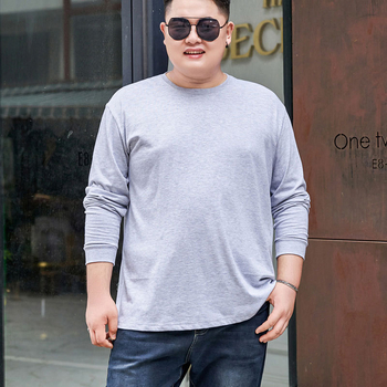 Garām piedurknēm T-krekls ar apaļu kaklu, 96% kokvilna, audums 180 g/m², brīvs piegriezums, piemērots pavasarim un rudenim