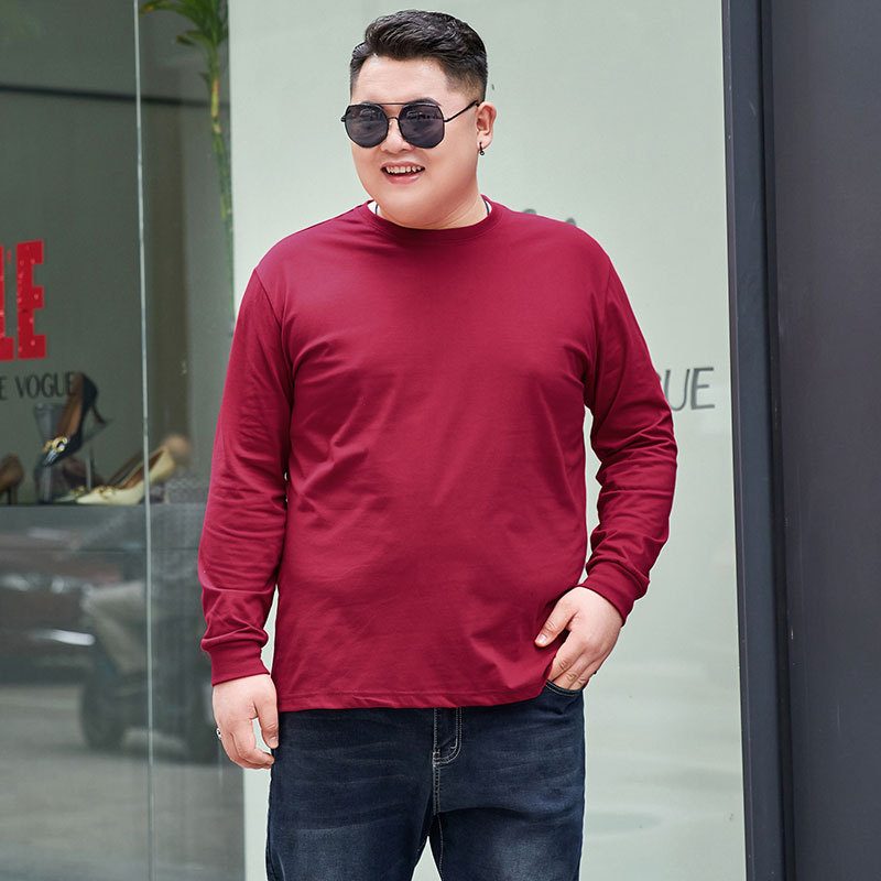 Garām piedurknēm T-krekls ar apaļu kaklu, 96% kokvilna, audums 180 g/m², brīvs piegriezums, piemērots pavasarim un rudenim