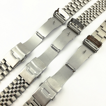 Nerđajući čelični kaiš za sat SKX007/009, širina 20–22 mm, ronilačka sigurnosna kopča s tri perlice
