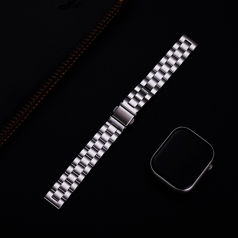 Remen Apple Watch od nehrđajućeg čelika, unisex, ravni završetak, izdanje zima 2023