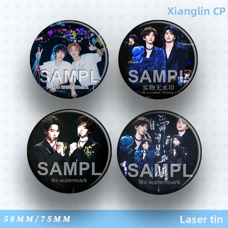 Broșă pentru rucsac – fan merch, Tinplate material